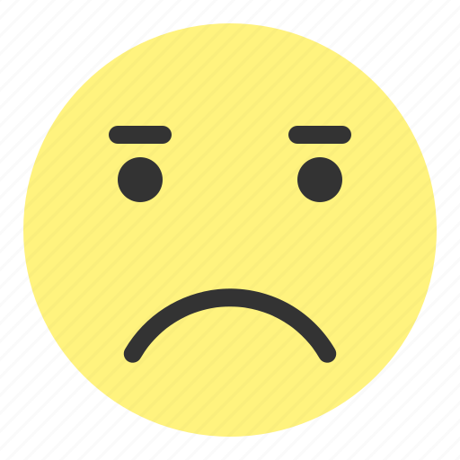 Emoji, eye, face, hovytech, sad, smile, unhappy icon - Download on Iconfinder