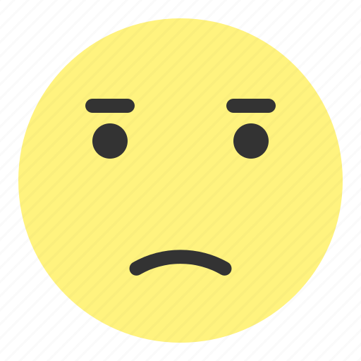Emoji, face, frown, hovytech, love, sad, unhappy icon - Download on Iconfinder