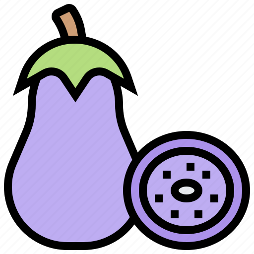 Aubergine, eggplant, food, fruit, healthy icon - Download on Iconfinder