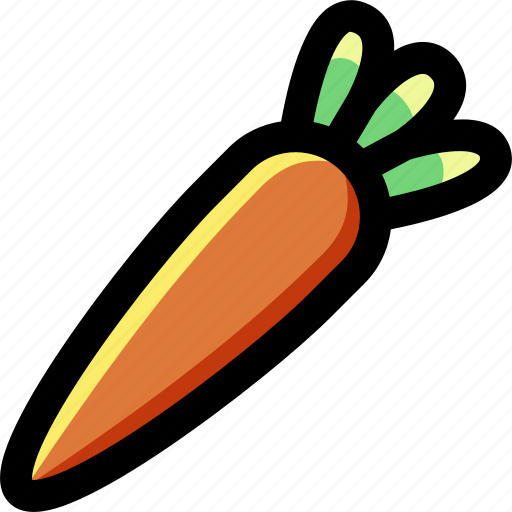 Carrot, cooking, eat, food, kitchen, vegetable, vegetarian icon - Download on Iconfinder
