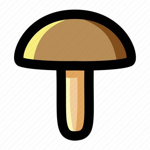 Cooking, food, fresh, fungus, kitchen, mushroom, vegetable icon - Download on Iconfinder
