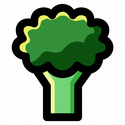 Broccoli, food, fresh, health, healthy, organic, vegetable icon - Download on Iconfinder