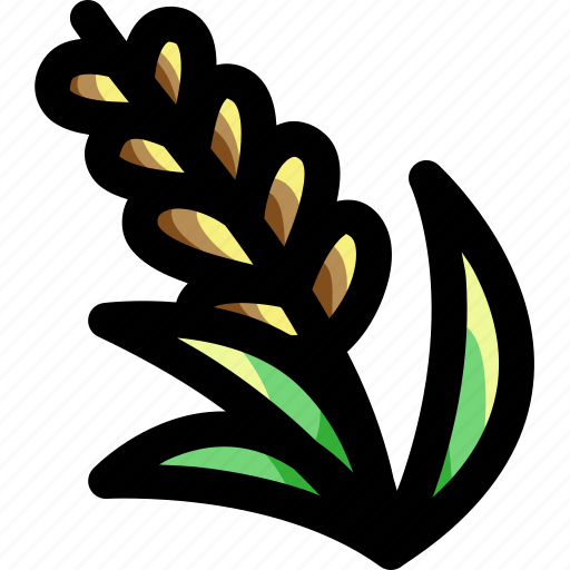 Agriculture, farm, food, healthy, paddy, plant, rice icon - Download on Iconfinder