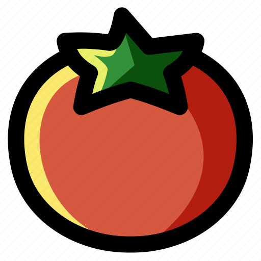 Cook, food, fruit, kitchen, restaurant, tomato, vegetable icon - Download on Iconfinder