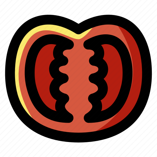 Food, fruit, healthy, meal, restaurant, tomato, vegetable icon - Download on Iconfinder