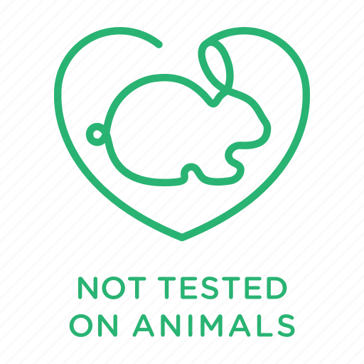 Cruelty free, no animal testing, not tested on animals, rabbit, vegan icon - Download on Iconfinder
