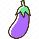 eggplant, fresh, green, healthy, vegetable, vegetarian