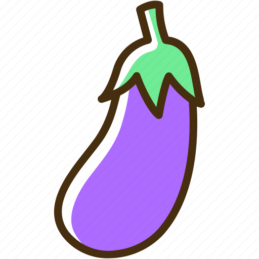 Eggplant, fresh, green, healthy, vegetable, vegetarian icon - Download on Iconfinder