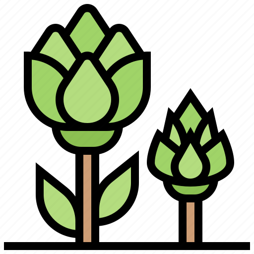 Agriculture, artichoke, fresh, plant, vegetable icon - Download on Iconfinder