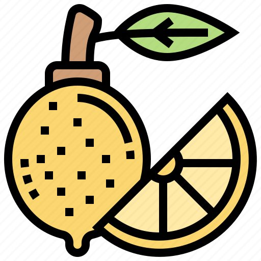 Fresh, juicy, lemon, natural, sour icon - Download on Iconfinder