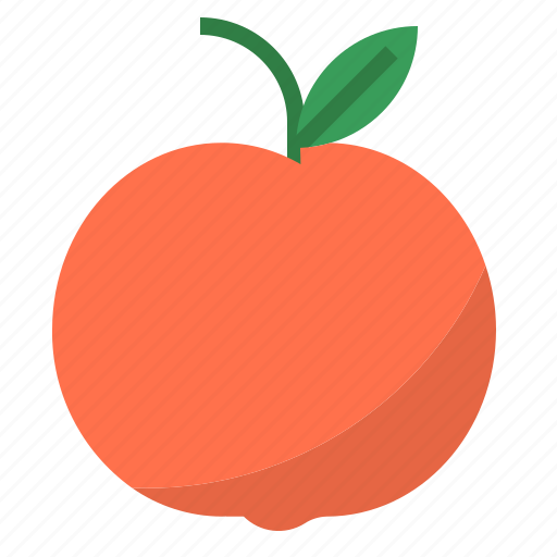 Nectarine, peach icon - Download on Iconfinder on Iconfinder