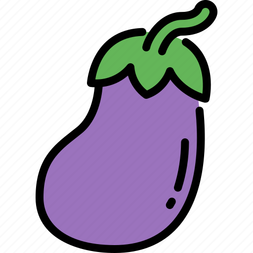 Eggplant, vegetable, organic food, healthy, vegetarian, vegan, nutrition icon - Download on Iconfinder