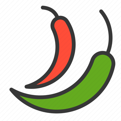 Chili, food, healthy, vegan, vegetable icon - Download on Iconfinder