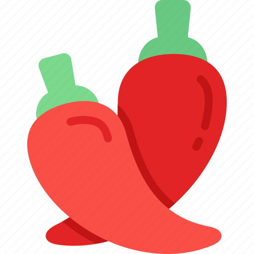 Chilli, spicy, vegetable, food, flame icon - Download on Iconfinder