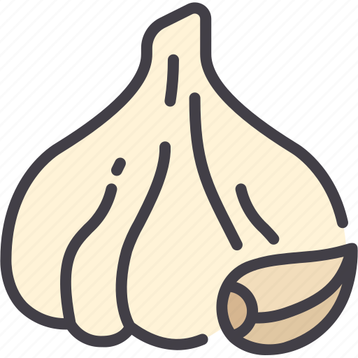 Garlic, fruit, food, vegetable, vegetarian icon - Download on Iconfinder