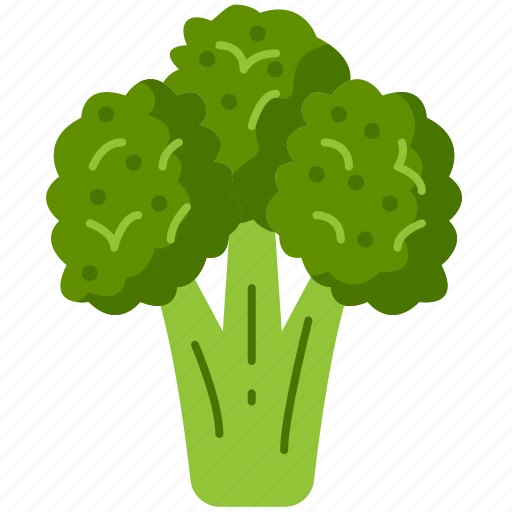 Broccoli, vegetable, vegan, nutrition, gastronomy, healthy, food icon - Download on Iconfinder