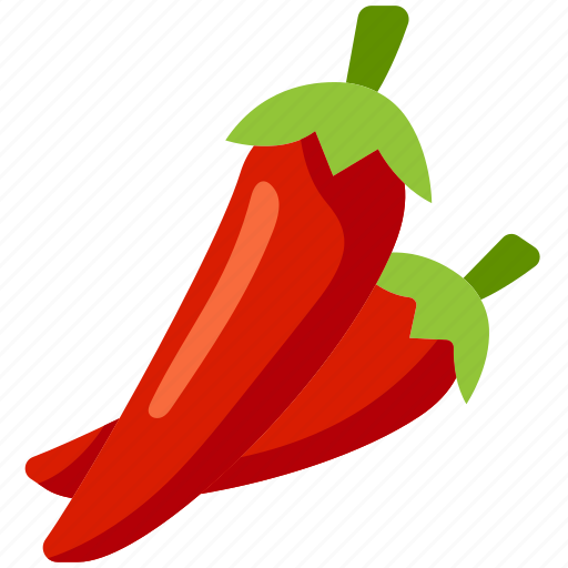 Chili, diet, vegetables, food, organic, vegetarian, vegan icon - Download on Iconfinder