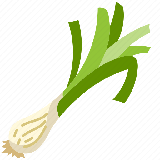 Green, onion, organic, vegan, healthy, food, vegetarian icon - Download on Iconfinder