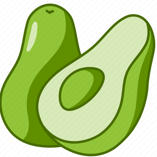 Avocado, fruit, healthy, food, organic, vegan, diet icon - Download on Iconfinder