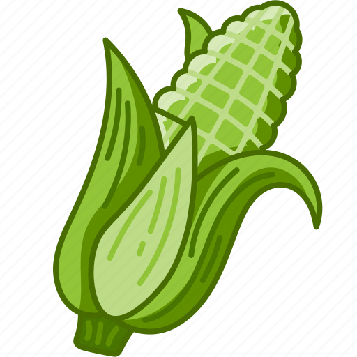 Corn, organic, vegan, healthy, food, vegetarian, vegetable icon - Download on Iconfinder
