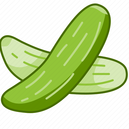 Cucumber, organic, vegan, healthy, food, vegetarian, vegetable icon - Download on Iconfinder