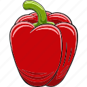 red, pepper, vegetable, fresh, food, natural, organic, health, agriculture