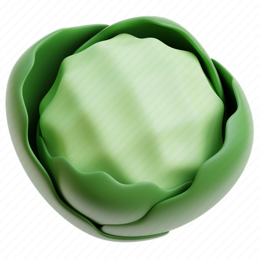 Cauliflower, food, vegetable, healthy, vegetarian, fresh 3D illustration - Download on Iconfinder