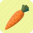 carrot, food, root, vegetable