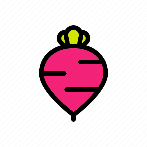 Fruit, vegetables, fruit and vegetable, food, ingredient, organic, beet root icon - Download on Iconfinder
