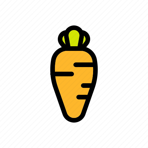 Fruit, vegetables, fruit and vegetable, food, ingredient, organic, carrot icon - Download on Iconfinder