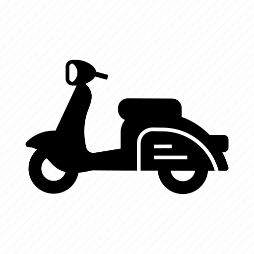 Vehicle, side, view, scooter icon - Download on Iconfinder