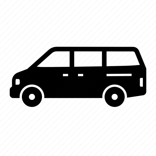 Vehicle, side, view, mini bus, van, bus, transport icon - Download on Iconfinder
