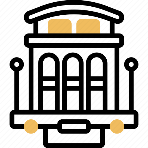 Cable, tram, car, transport, transit icon - Download on Iconfinder