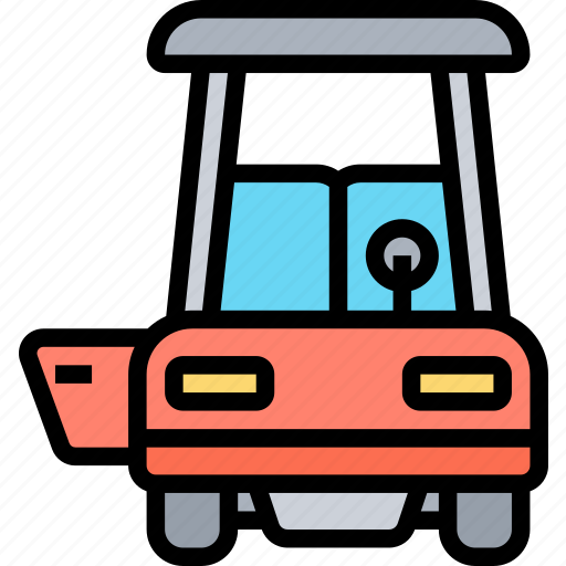Golf, cart, buggy, electric, vehicle icon - Download on Iconfinder