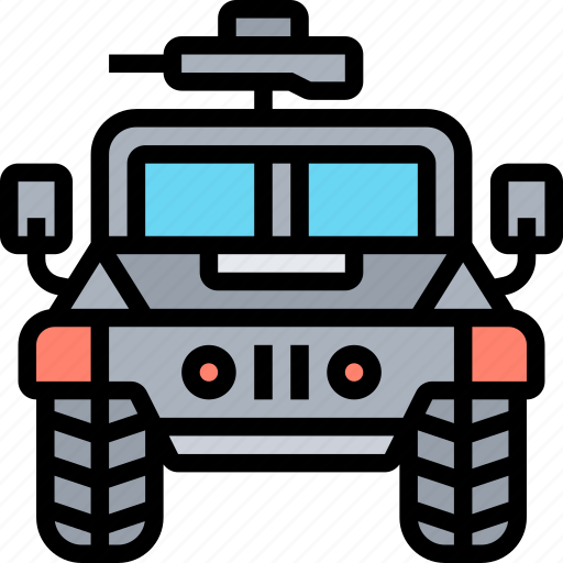 Humvee, army, military, armored, battle icon - Download on Iconfinder