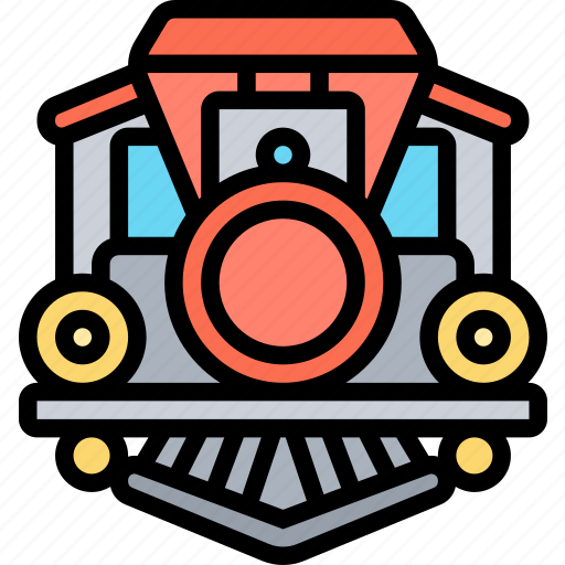 Locomotive, train, rail, engine, transportation icon - Download on Iconfinder