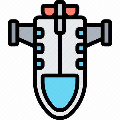 Spaceship, rocket, space, shuttle, exploration icon - Download on Iconfinder