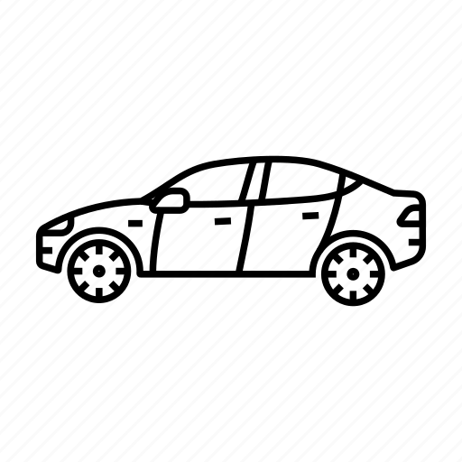 Vehicle, sedan car, car, travel, automobile icon - Download on Iconfinder