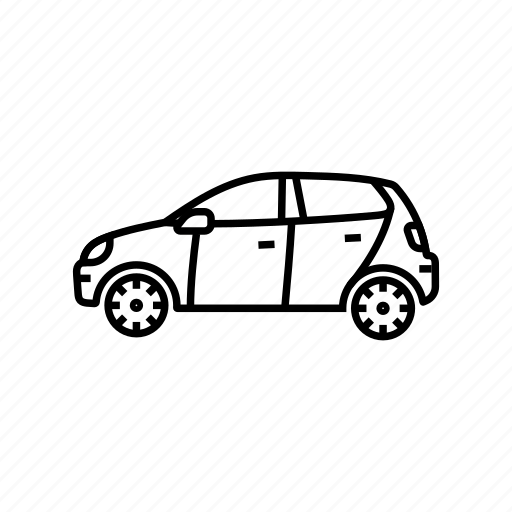 Vehicle, hatchback car, car, hatchback, automobile icon - Download on Iconfinder