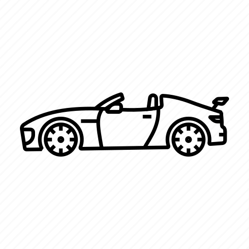 Vehicle, convertible car, car, automobile, sport car icon - Download on Iconfinder
