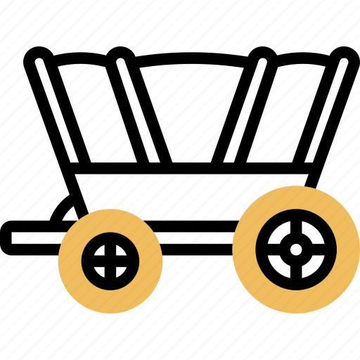 Conestoga, wagon, carriage, transportation, vintage icon - Download on Iconfinder