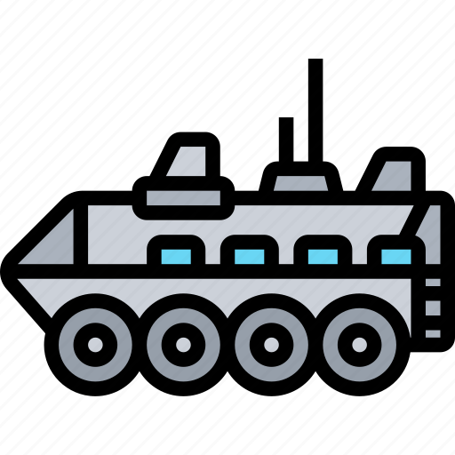 Amphibious, vehicle, automobile, wheels, military icon - Download on Iconfinder