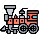 locomotive, train, rail, engine, transport