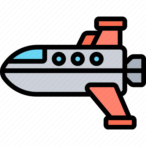 Spaceship, shuttle, space, rocket, exploration icon - Download on Iconfinder