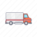 delivery, transport, truck, vehicle