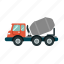 cement truck, vehicle, construction 