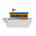 ship, transportation, sailing, vehicle