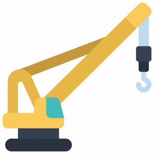 Crane, vehicle, transportation, construction icon - Download on Iconfinder
