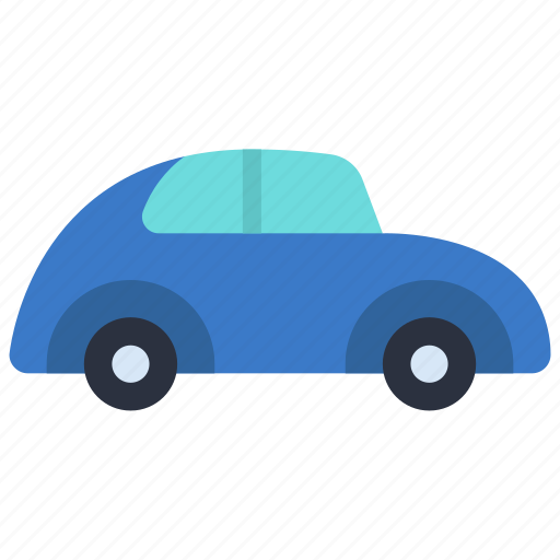 Old, rounded, car, transportation, vehicle, oldschool icon - Download on Iconfinder