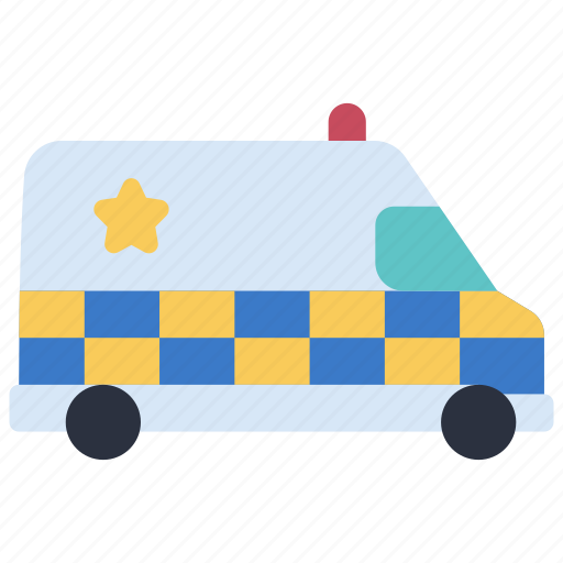 Police, van, transportation, vehicle, law, enforcement icon - Download on Iconfinder